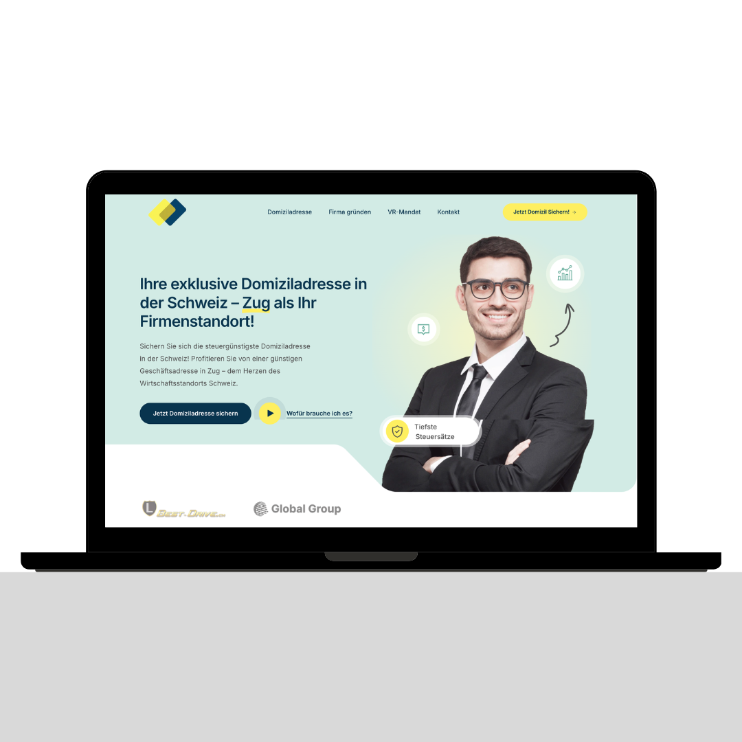 Webdesign Agentur growthy mit domiziladressen